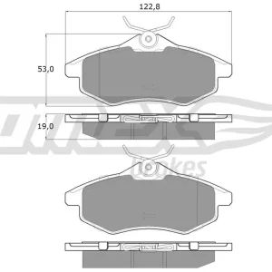 Zestaw klocków hamulcowych, hamulce tarczowe TOMEX BRAKES TX 13-28 Okazja