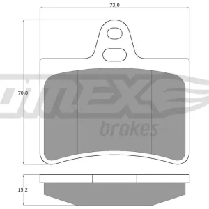 Zestaw klocków hamulcowych, hamulce tarczowe TOMEX BRAKES TX 13-33 Bezpieczne zakupy