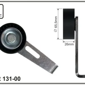 Oferta czasowa Napinacz paska klinowego wielorowkowego CAFFARO 131-00