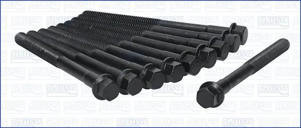 Rabat Zestaw śrub głowicy cylindrów AJUSA 81001800