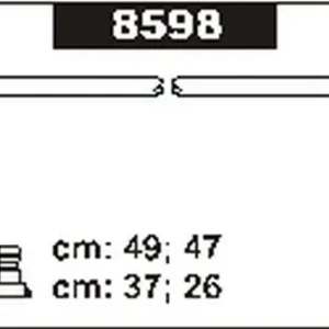 Nie przegap Przewody wysokiego napięcia komplet SENTECH 8598