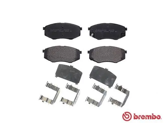 Klocki hamulcowe BREMBO P30055 581011KA00 przód Premium