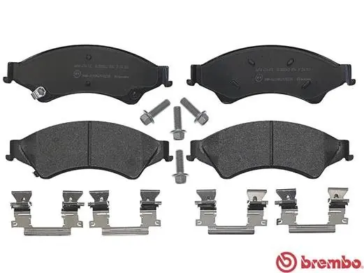 Rabat Klocki hamulcowe BREMBO P24153 1723410