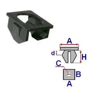 GNIAZDO SPINKI ROMIX COMPANY C60383 OKŁADZIN BAGAŻNIKA BMW Oferta