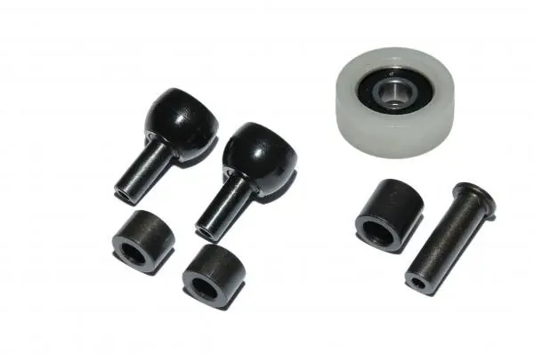 KOMPLET NAPRAWCZY ZAWIASU ŚR. DRZWI SUWANYCH ROLL PFC NB 02 1344266080 Premium
