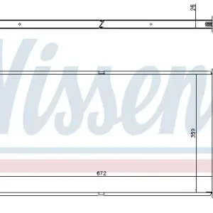 Chłodnica silnika NISSENS 62128 4714582 Kup online