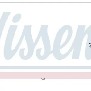 Chłodnica silnika NISSENS 61972 93824070 Najlepsza cena