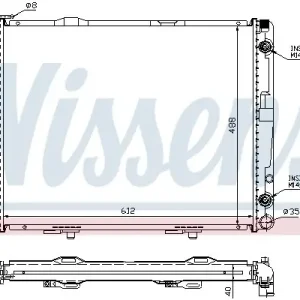 Chłodnica silnika NISSENS 62679A 1245001402 Zamów teraz