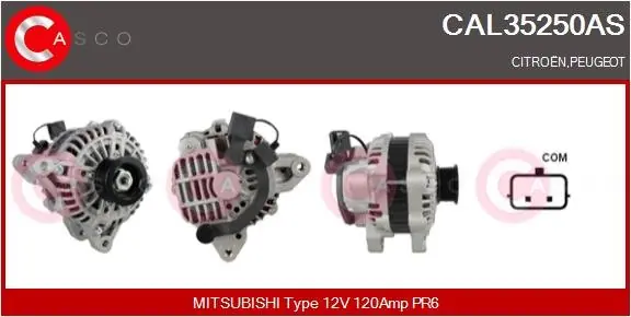 ALTERNATOR 12V 120A Ostatnia szansa