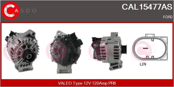 ALTERNATOR 12V 120A Zniżka