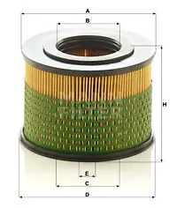Filtr powietrza MANN-FILTER C1233 BOMAG HATZ WEBER Zamów dziś