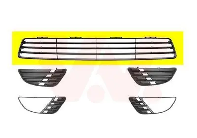 KRATKA WENTYLACYJNA ZDERZAKA VAN WEZEL 1805590 1144546 FORD Darmowy zwrot